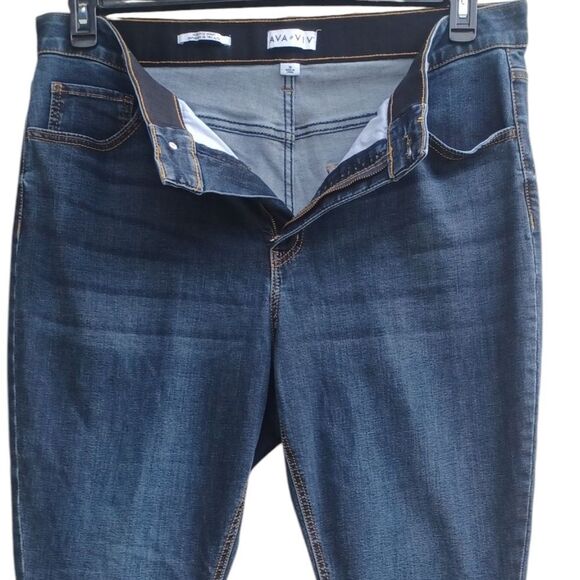 Ava & Viv Denim - 8163....AVA&VIV Skinny Jeans Size 18, W36", 28" Inseam, 11" Rise